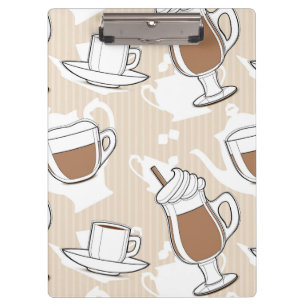 Porte-bloc Café, motif doux