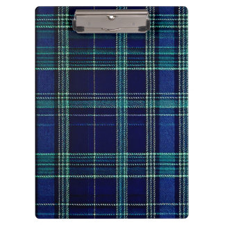 Porte-bloc Cahier à carreaux tartan
