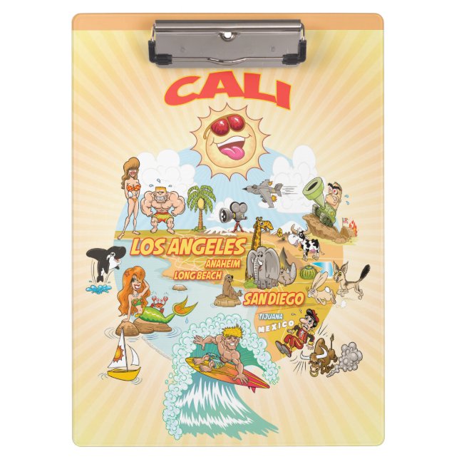 Porte-bloc California Beach Paradise Porte - bloc (Devant)