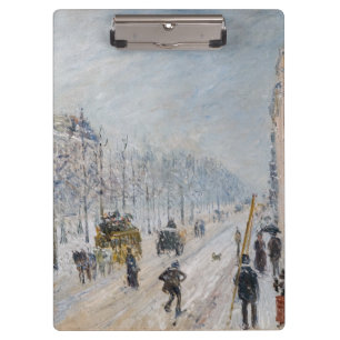 Porte-bloc Camille Pissarro - Boulevards extérieurs, Effet Ne