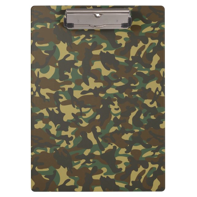 Porte-bloc Camouflage forestier (Devant)