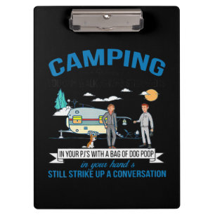 Porte-bloc Camping Quand Vous Pouvez Marcher Cadeau Pour Les 