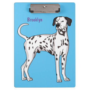 Porte-bloc Caricature pour chien dalmate