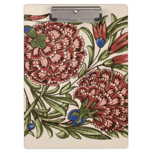Porte-bloc Carnation Carrelage Fleur Antique Art Rustique