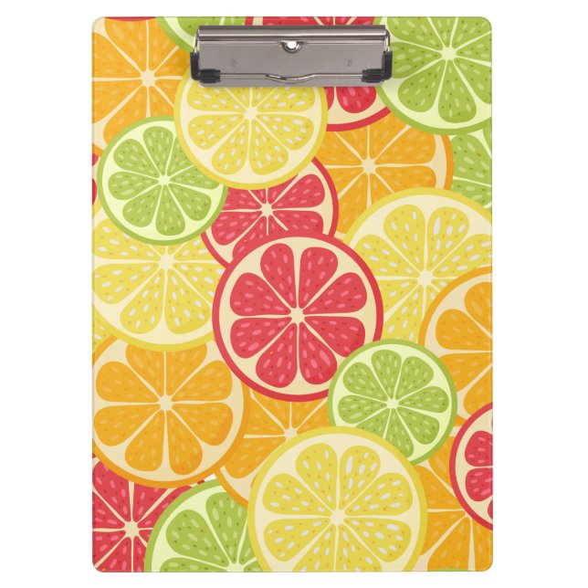 Porte-bloc Carnet Citrus de dessin (Devant)