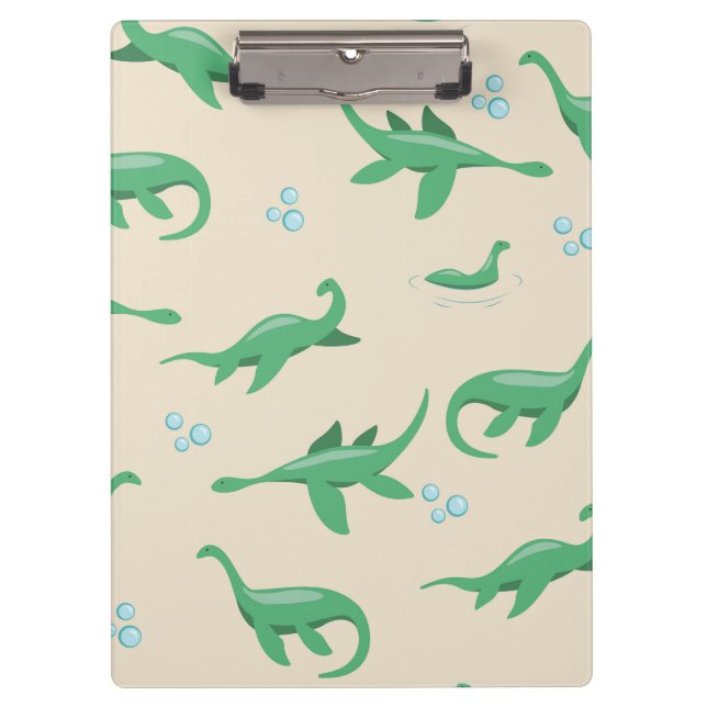 Porte-bloc Carnet Monster de Loch Ness Cryptid (Devant)