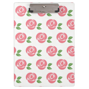 Porte-bloc Carte clipart avec Roses
