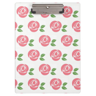 Porte-bloc Carte clipart avec Roses