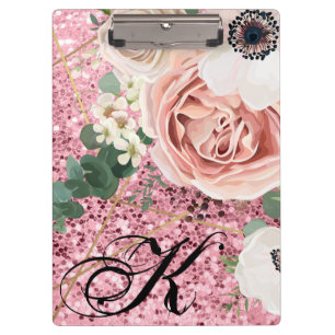 Porte-bloc Carte clipart personnalisée Glit Rose de jardin gé
