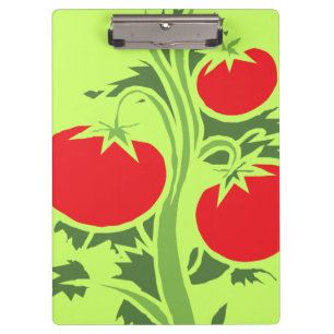 Porte-bloc Carte clipart tomate personnalisée