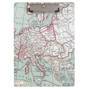 Porte-bloc CARTE De l'EUROPE, 12ème siècle