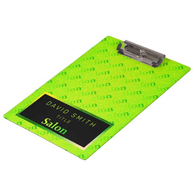 Porte-bloc Carte de visite élégant 2 in1 fluorescent (Incliné)