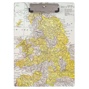 PORTE-BLOC CARTE : L'ANGLETERRE ET LE PAYS DE GALLES