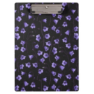 Porte-bloc Cellules bleues de minuit, cloches, Bellflowers