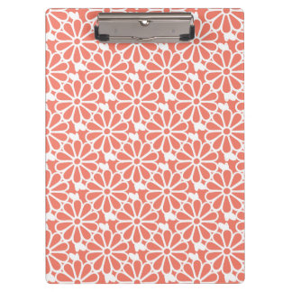 Porte-bloc Chaîne de marguerites - Presse-papiers (Corail)