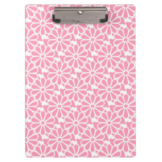 Porte-bloc Chaîne de marguerites - Presse-papiers (Rose vif)