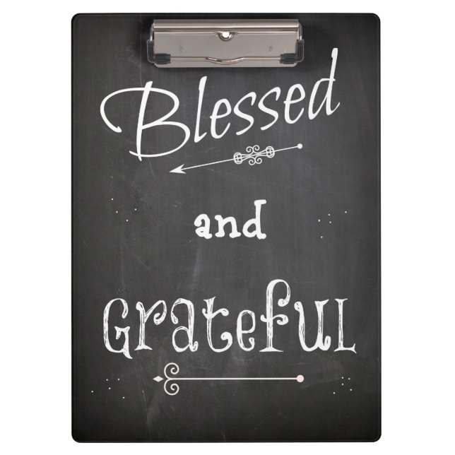 Porte-bloc Chalk Board béni et gracieux (Devant)