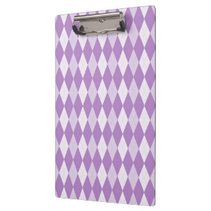 Porte-bloc Chardon Violet Argyle Violet Pâle Petit Diamant