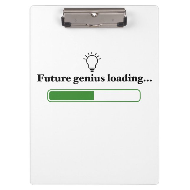 Porte-bloc Chargement futur de génie - Technologie et apprent (Devant)