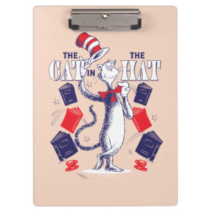 Porte-bloc Chat dans le Casquette   Lecture de livres
