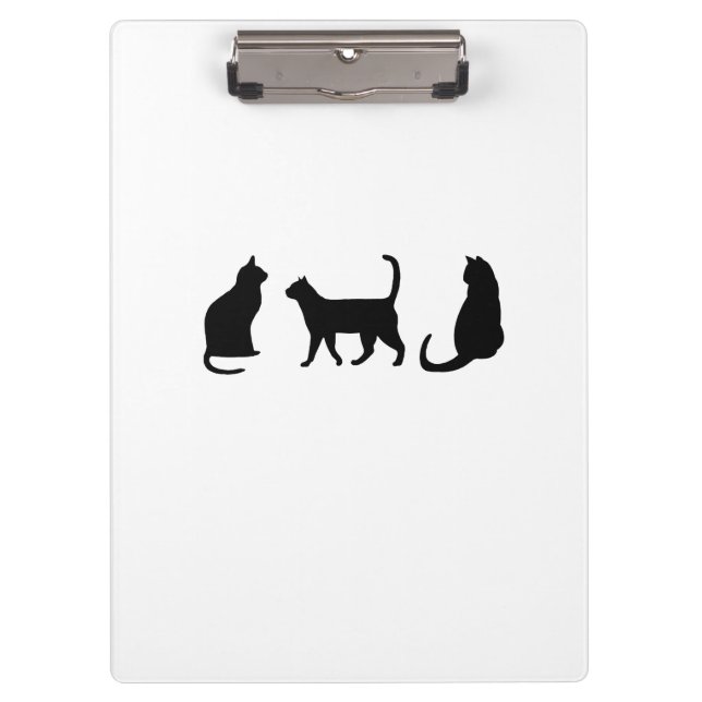 Porte-bloc Chat noir (Devant)
