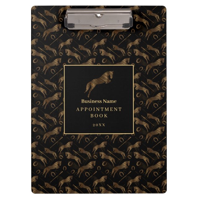 Porte-bloc Cheval de saut | Scribble Horse | Entraîneur de ch (Devant)