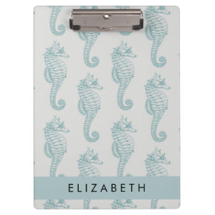 Porte-bloc Chevaux de mer tropicaux, Motif hippocampe, Votre 