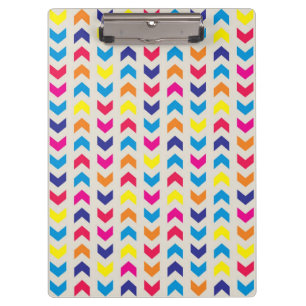Porte-bloc Chevron aztèque coloré