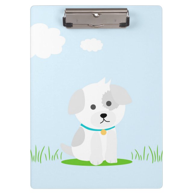 Porte-bloc Chiot (Devant)