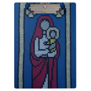 Porte-bloc Christian embroidery