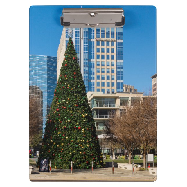 Porte-bloc Christmas Downtown Dallas (Devant)