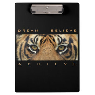 Porte-bloc Citation Motivationnelle Modèle Tigre Animal Moder