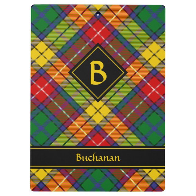 Porte-bloc Clan Buchanan Tartan (Dos)