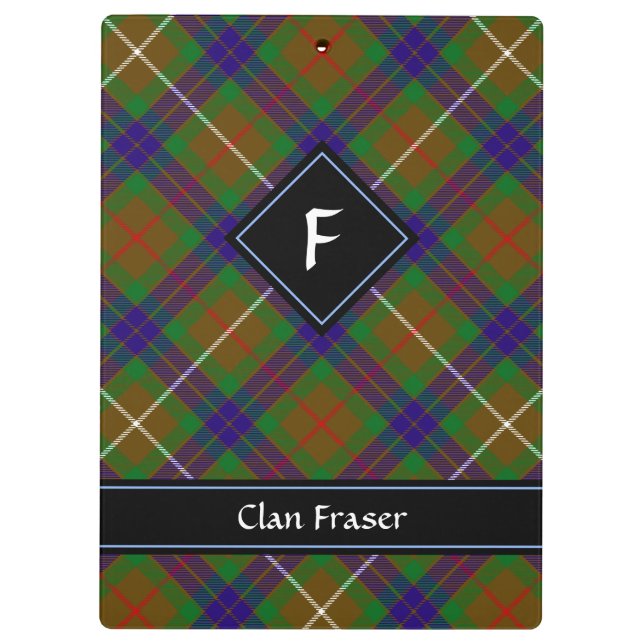 Porte-bloc Clan Fraser Chasse Tartan Porte - bloc (Dos)