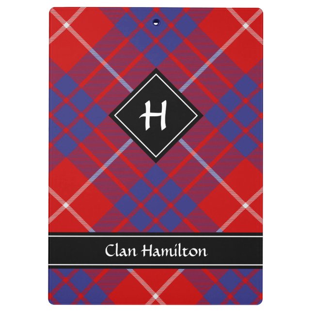 Porte-bloc Clan Hamilton Red Tartan Porte - bloc (Dos)