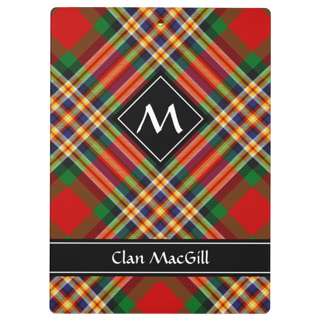 Porte-bloc Clan MacGill Tartan Porte - bloc (Dos)