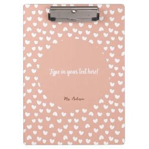 Porte-bloc classeur personnalisé, classeur boho, motif boho