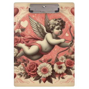 Porte-bloc Classic/Vintage/Retro Saint-Valentin cupide