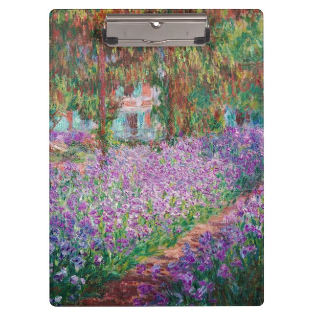 Porte-bloc Claude Monet - Le jardin de l'artiste à Giverny (Devant)