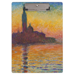 Porte-bloc Claude Monet - San Giorgio Maggiore à Dusk