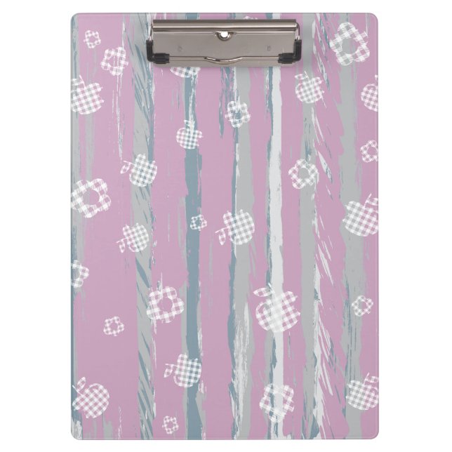 Porte-bloc Clipboard – Gingham Orchard (Devant)