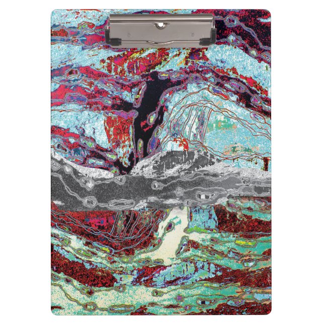 Porte-bloc Clipboard – Strata Pulse (Devant)