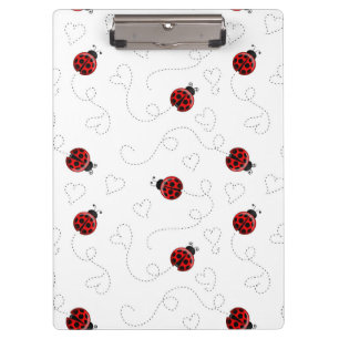 Porte-bloc Coccinelle Rouge Coléoptère Insecte Amoureux Cœurs