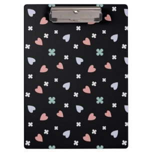 Porte-bloc Cœur de Trèfle Mignon Motif Amour Chanceux