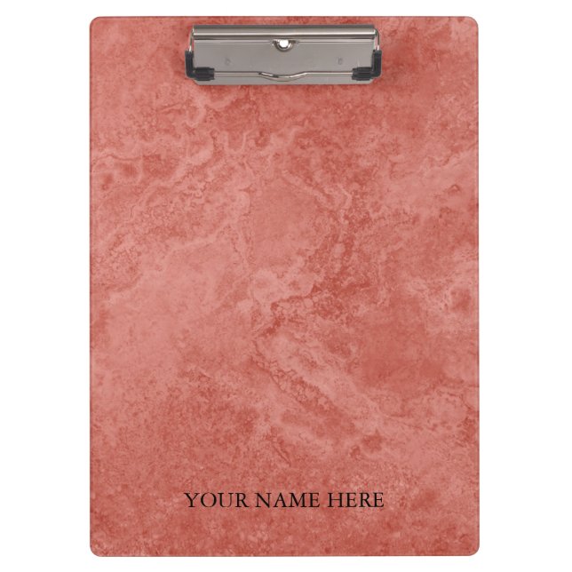 Porte-bloc Concepteur de marbre doré Rose moderne Personnalis (Devant)