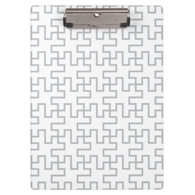 Porte-bloc Conception abstraite géométrique de plancher (Devant)