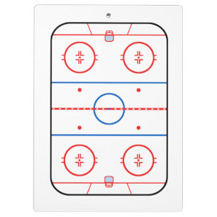 Porte-bloc Conception de match de hockey de diagramme de