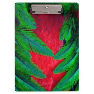 Porte-bloc Conception de plume de Quetzal resplendissant