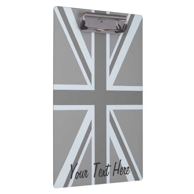 Porte-bloc Conception noire de drapeau d'Union Jack (Swatch)
