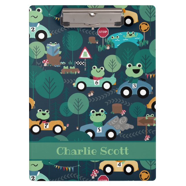 Porte-bloc Conducteurs de voitures de course de grenouilles E (Devant)